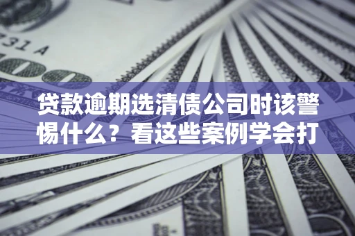 武汉贷款逾期选清债公司时该警惕什么？看这些案例学会打翻身仗