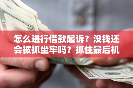 武汉怎么进行借款起诉？没钱还会被抓坐牢吗？抓住最后机会！