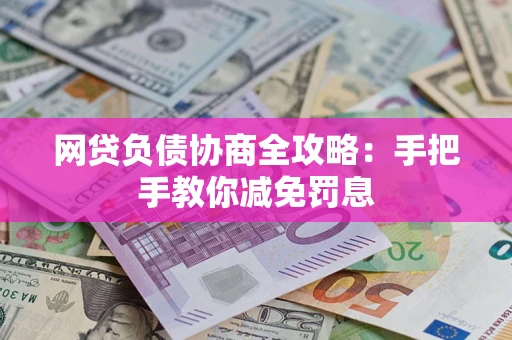 武汉网贷负债协商全攻略：手把手教你减免罚息