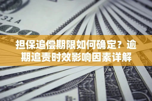 武汉担保追偿期限如何确定？逾期追责时效影响因素详解