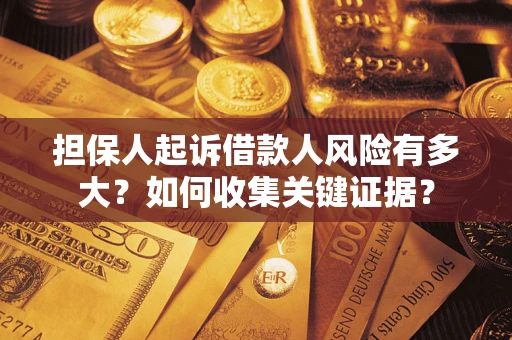 武汉担保人起诉借款人风险有多大？如何收集关键证据？