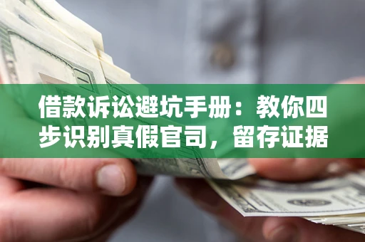 武汉借款诉讼避坑手册：教你四步识别真假官司，留存证据不踩雷