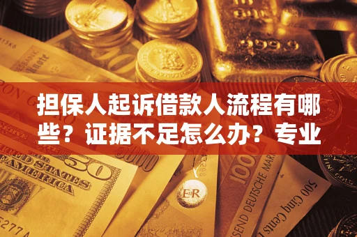 武汉担保人起诉借款人流程有哪些？证据不足怎么办？专业律师解答