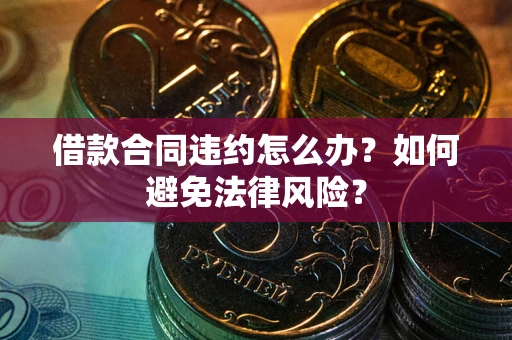 武汉借款合同违约怎么办？如何避免法律风险？